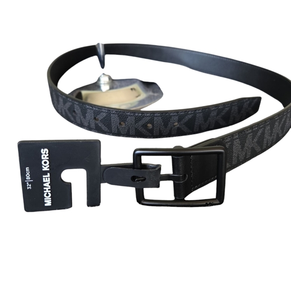 Men Michael Kors Signature Belt sz 32"/80cm - Picture 3 of 6